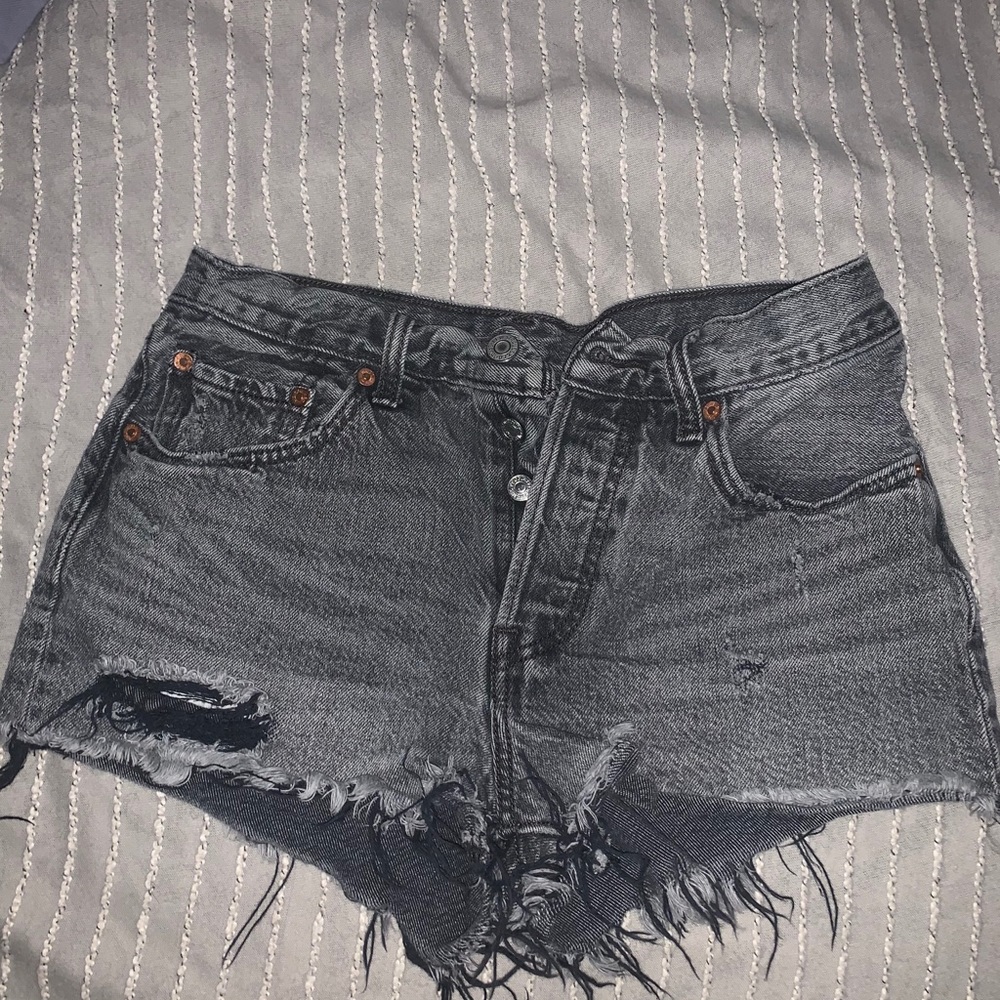 Black Levi shorts